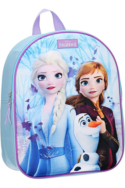 Disney Frozen Disney Regatul de gheață Ice Kingdom Rucsac 3D, geantă 30 cm