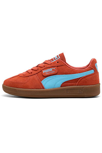 Puma Tenisky Palermo Jr, Červené, Unisex