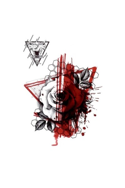 FlashTattoosRomania Tatuaj Temporar, Tatuaje Flash România, Trandafir Fictiv,...