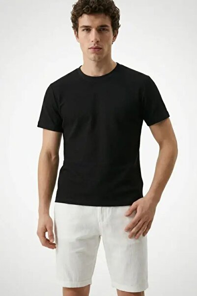 Loft Αθλητικό T-Shirt - Μαύρο - Κανονική εφαρμογή