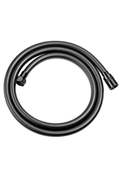 flores Furtun de duș, Flores, cauciuc, 1,5 m, negru