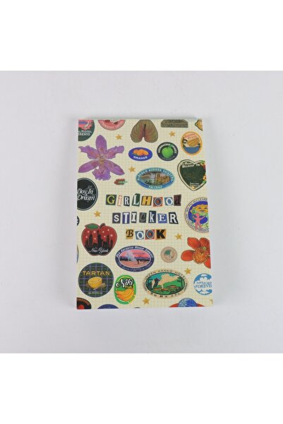 Choice StyleA Girlhood Sticker Book Fruity Icons Pastel Letters Tickets DIY S...
