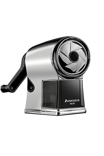 Choice X620 SUNWOOD X620 Metal Texture Manual Pencil Sharpener Auto Feed & Re...
