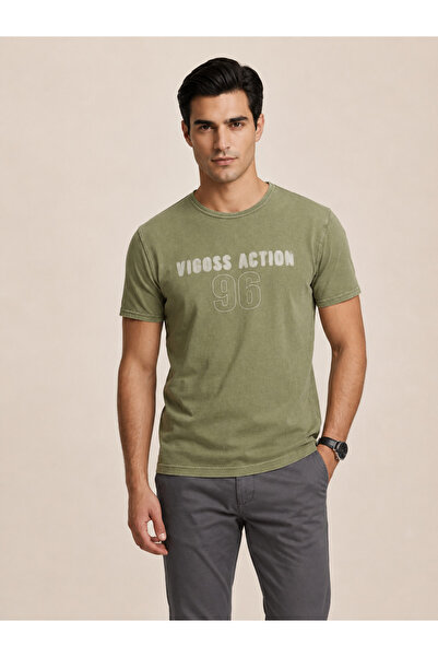 Vigoss Jeans Vigoss Action Men's Parts Paint T-Shirt 62972-30210