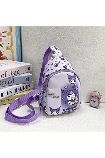 Choice3 Kuromi Kawaii Sanrio Family Cartoon Peripheral Mini Backpack, HelloKi...