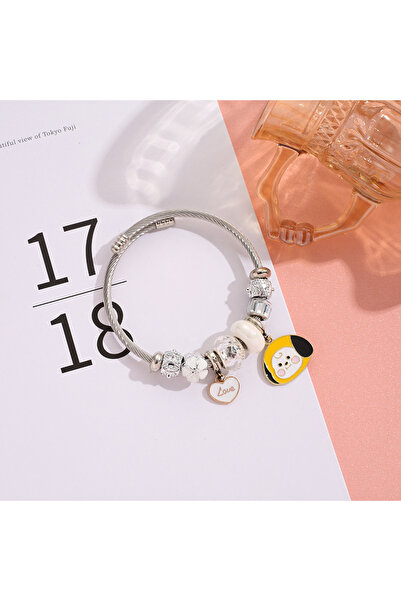 Choice5 سوار CHIMMY Bt21 koya Shooky Mang Cooky Chimmy بتصميم دمية كرتونية مل...
