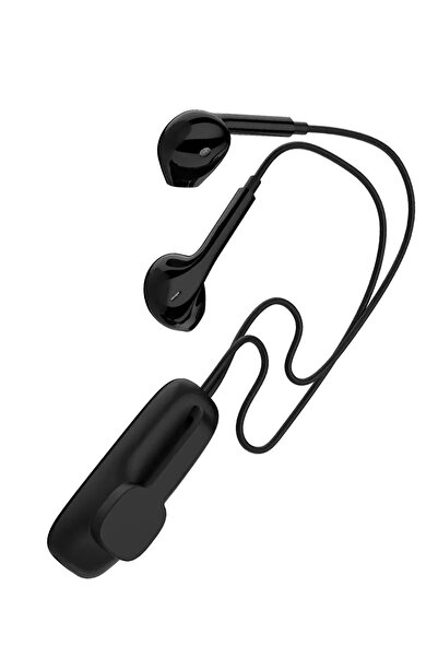 EXENAR Yaka Klipsli Bluetooth Kulaklık Kulakiçi Kablolu Kablosuz TWS Mikrofonlu Yaka Kulaklık Boyun Asmalı