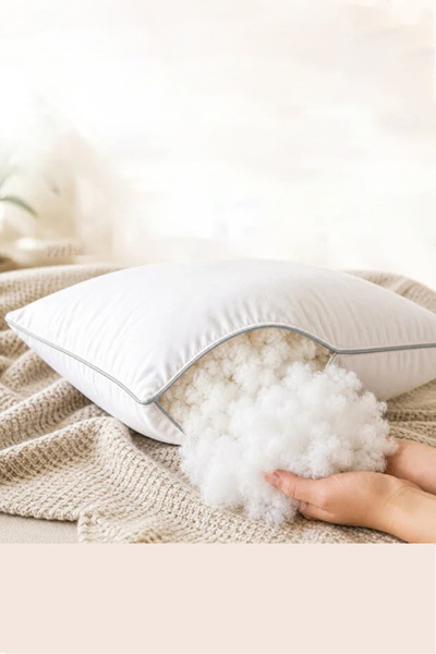 Kunzita Home Decorative Cushions 45X45 cm - Microfiber Filled - Grey Edging -...
