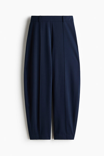 H&M Barrel Paçalı Jarse Pantolon