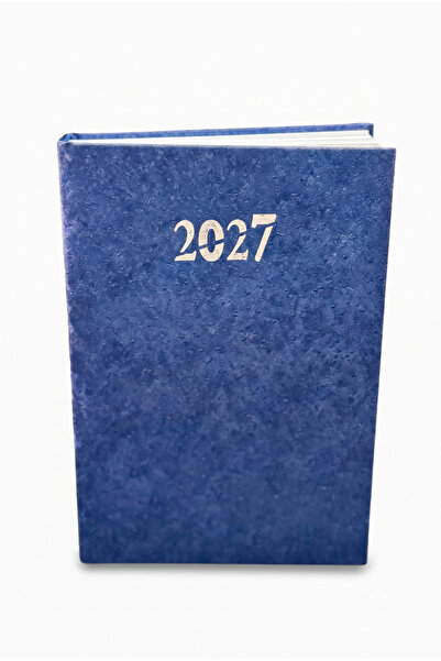 EKM Leather-Bound Eco 2027 Lined Daily Agenda 14X20 (Weekends on One Page)