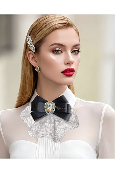 pegu baby collection بروش بتصميم خاص من الدانتيل الفاخر، بروش يُلبس على ياقة ...