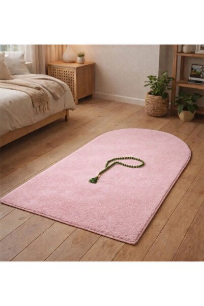 Talvora Home Kaymaz Taban Yıkanabilir Peluş Seccade 70x120