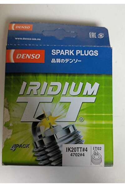 DENSO IK20TT Iridium TT LPG Benzin Uyumlu Buji Takımı - 4 Adet
