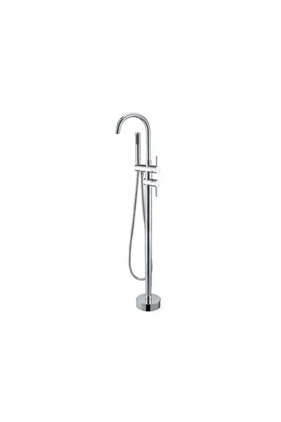 OEM Floor Mounted Faucet with Round Frame, Sanitary Brass, Chrome, CF2032