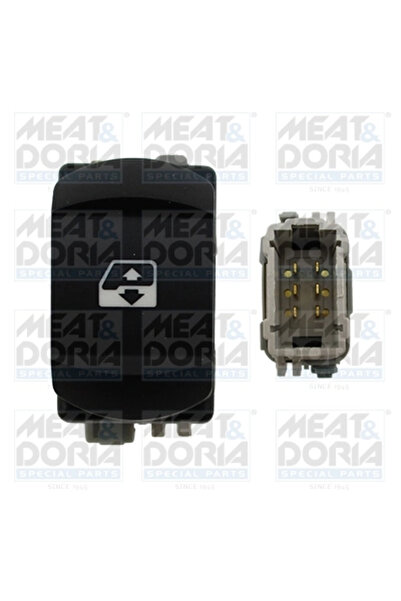 MEATDORIA Panou Comanda Geam Fata Dreapta 26181 Renault Megane 2