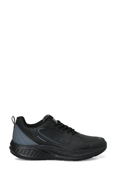 Kinetix Silvan Pu Black Men's Running Shoes