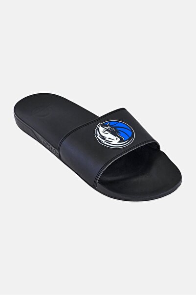 iSlide Men Dallas Mavericks Primary Slip On Slides, Black
