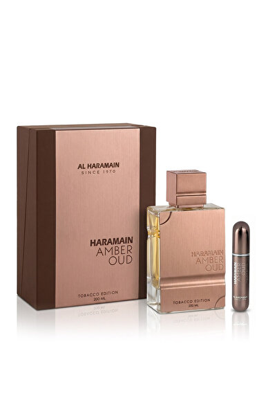 Al Haramain Αμπέρ Ουντ Έκδοση Καπνού EDP 200 ml + Επαναγεμιζόμενο Σπρέι Τσέπη...