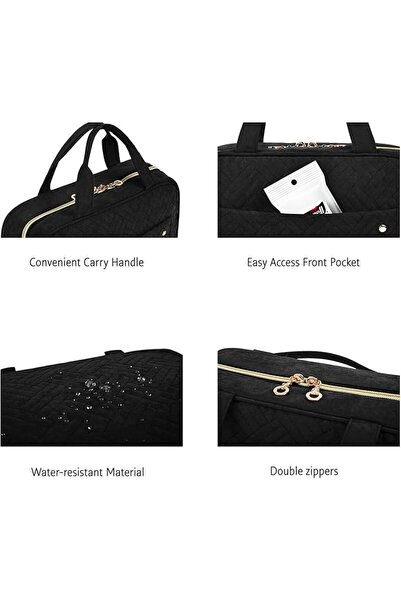 BAGSMART حقائب مكياج - أحمر