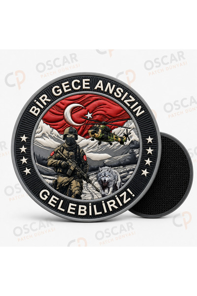 BİR GECE ANSIZIN BASKILI CIRTLI ARMA