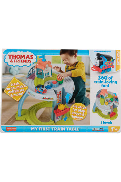 mattel KOLEJKA TOMEK I PRZYJACIELE Moj Pierwszy Kolejowy Stolik