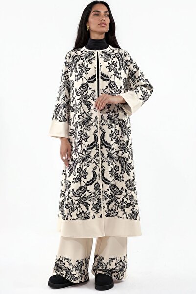 Hiccup Msn Floral Patterned Tunic and Wide-Leg Pants Set