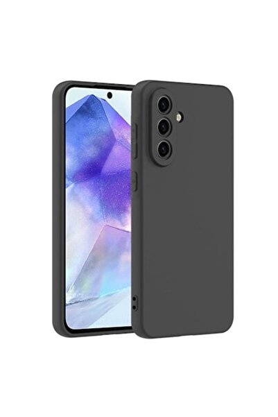 bzstore Husă pentru Samsung Galaxy A56 5G, din silicon, neagră, cu protecție ...