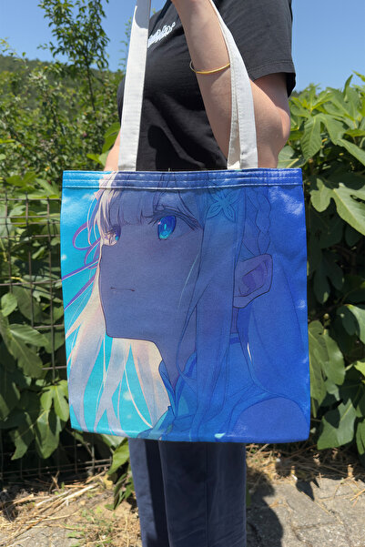 ZipZap Re Zero V1 Summer Winter Double-Sided Canvas Print Tote Bag Anime Bag