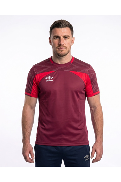 UMBRO Lotus Training Bordo T-Shirt