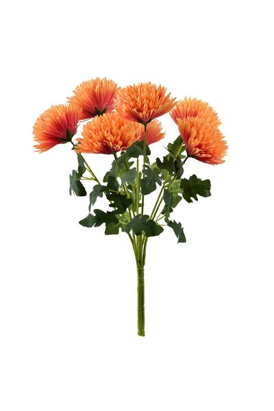 MONDEX Buchet de crizanteme artificiale din plastic Viridis 57cm mixt 7 bucăți