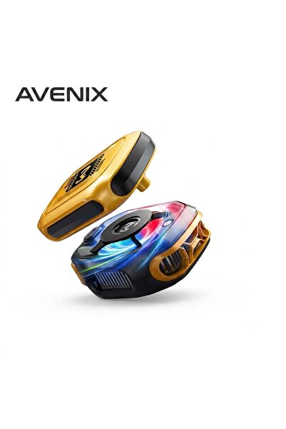 Avenıx FL07 Mıknatıslı Harici Bataryalı Yarı İletken RGB Telefon Soğutucu Fan...