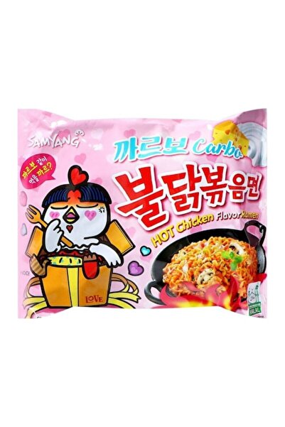 SAMYANG Ramen picant cu pui cu aromă de carbonara 130gr Buldak
