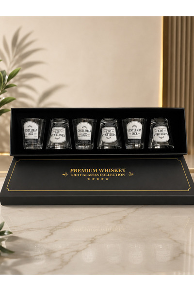 Valore Premium 6'Lı Shot Bardak Hediye Seti