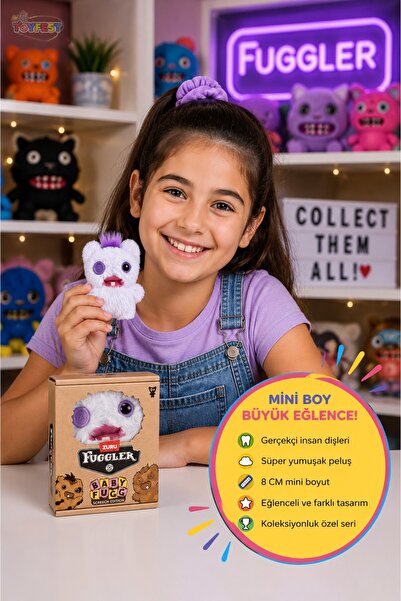 TOYFEST لعبة فوجلر بيبي فوغ سكريتش المحشوة، مجسم وحش صغير قابل للتجميع، أبيض ...