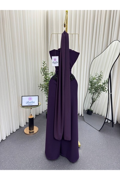 Bailsan Long Purple Dress
