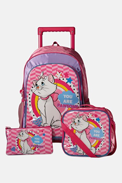 Disney 3 In 1 You Are Pawsome Trolley Bag School Set 46 H x 33 L x 17 W cm, Blue