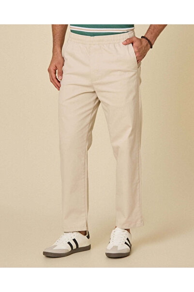 REDTAG Men Beige Pull On Pants