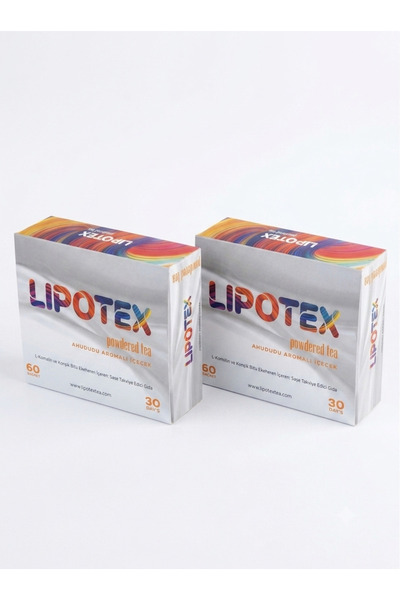 Lipotex detox form çayı 2 aylık Avantajlı paket