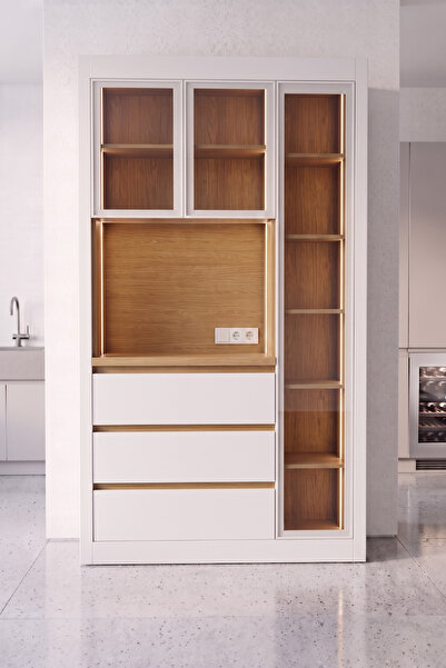 Avm 24 Nero Kahve Köşesi Multi 125 cm Montaj Dahil
