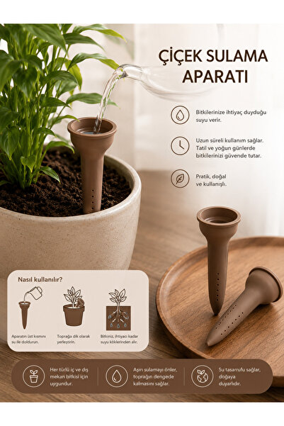 No12 Studio Çiçek/Bitki Sulama Aparatı