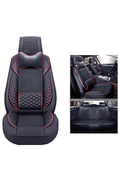 OEM Σετ Pu Leather καλύμματα καθισμάτων αυτοκινήτου 11 τεμ.