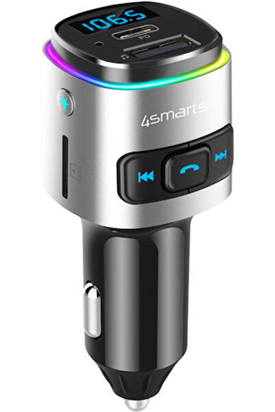 4smarts Πομπός FM Αυτοκινήτου Media&Assist με Bluetooth / MicroSD / USB Κωδικ...