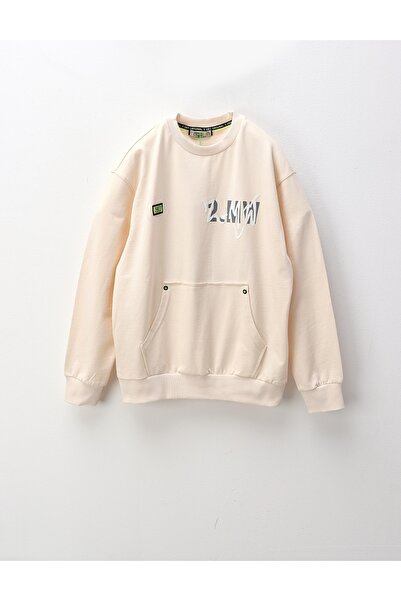 MiniKids Hanorac Get New Fashion, crem