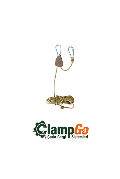 ClampGo Çadır Gergi Sistemleri Otomatik Kilitlemeli Kamp Çadırı İp Gergisi – ...