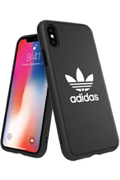 adidas Πλαστικό Μαύρο Χυτευμένο Πίσω Κάλυμμα (iPhone X / Xs) Κωδικός: 31584