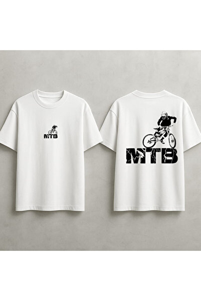 MAGORS Cycling T-Shirt, Sports, Motivational Back Printed Oversize Premium Un...