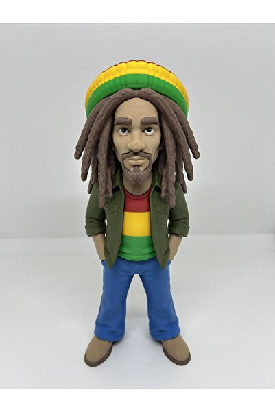 Bob Marley Figürü 25 cm – Reggae Efsanesi Koleksiyon Figürü