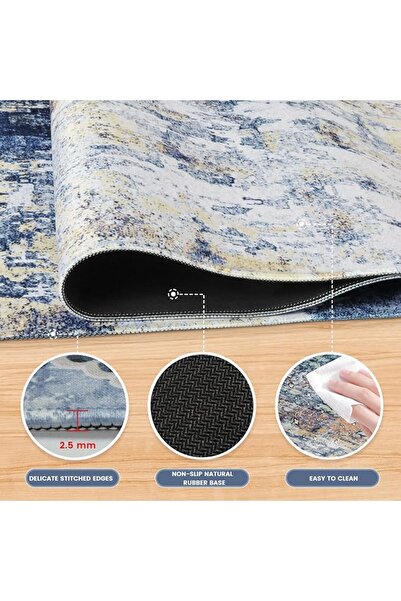 iLeadon Topographic Mouse Pad, Large Gaming Mouse Pad Non-Slip Rubber Base Wa...
