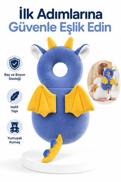SOLEZON First Step Safety Pillow Baby Head Protection Neck Support Cushion