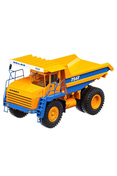 start Sigilat- Autobasculanta Belaz-7547 Portocaliu- Scara 1:43- Scale Models